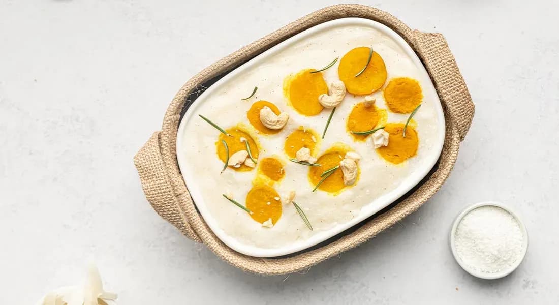 Sweet potato gratin